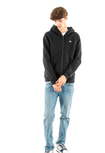 Sweat dickies oakport zip blk1 black