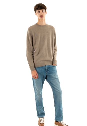 Pull hiver barbour marlow crew st51 stone