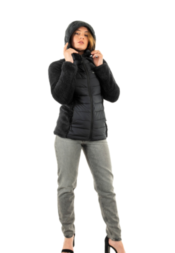 Blousons et vestes columbia powder lite ii sherpa 010 black