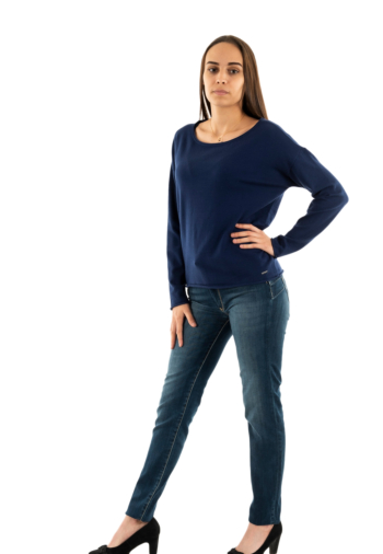 Pull hiver sun valley ulan 6191 bleu sombre