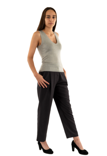 Debardeurs guess jeans hot fix janine fj27 lead grey multi