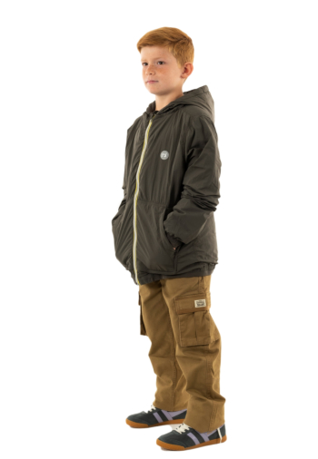 Blousons hiver teddy smith hort 401a kaki beluga