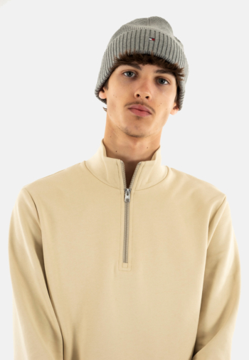 Bonnets tommy jeans flag pima pkh mid grey heather