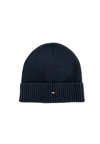 Bonnets tommy jeans flag pima dw6 space blue