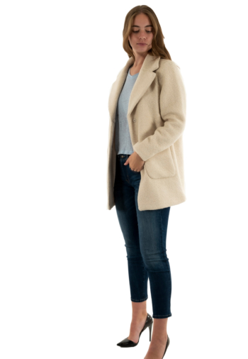 Manteaux ichi stipa 124301 almond milk