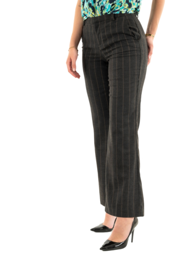 Pantalons only marley dark grey melange tannin