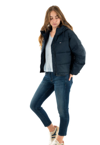 Doudounes tommy jeans vail puffer c1g dark night navy