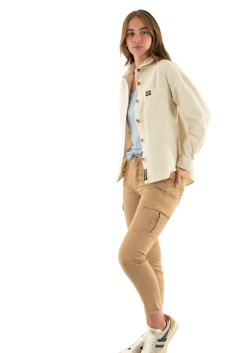 Chemisier superdry chunky cord 9sh birch