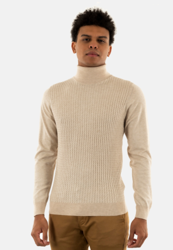 Pull hiver yes zee m813 zs00 0245 sabbia