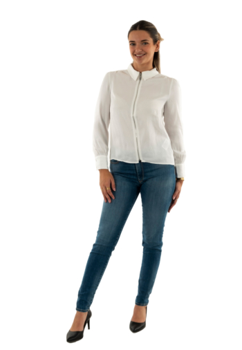 Chemisier morgan cezip ecru