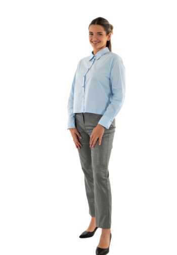 Chemisier morgan 242-cboxi bleu moyen