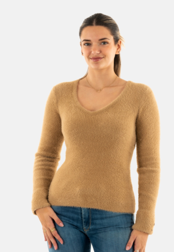 Pull hiver morgan 212-moove camel