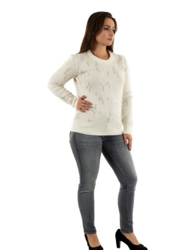 Pull hiver sun valley uteka 8 ecru