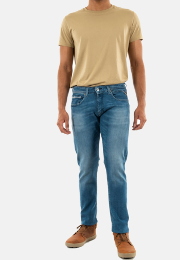 Jeans replay ma972z grover straight 009 medium blue