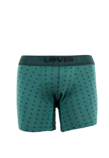 Calecons et slips levi's® mini aop boxer brief 2p 002 green combo