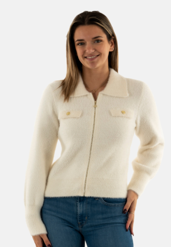 Gilets cardigans morgan 232-mdomi ivoire