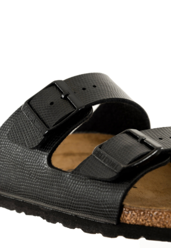 Sandales - nu-pieds birkenstock arizona bf narrow 11926 -  shiny lizard black