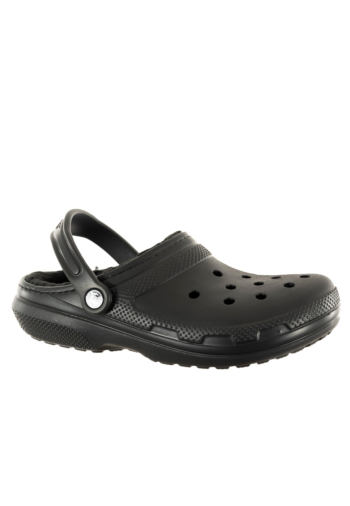 Sandales - nu-pieds crocs classic lined clog 060 blk/blk