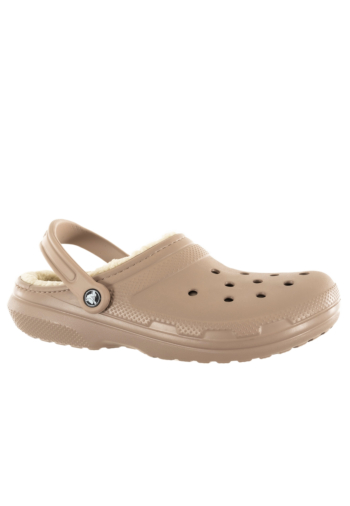 Sandales - nu-pieds crocs classic lined clog 2yb mrm/bone