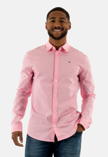 Chemise tommy jeans dm0dm04405 tpf pink sugar