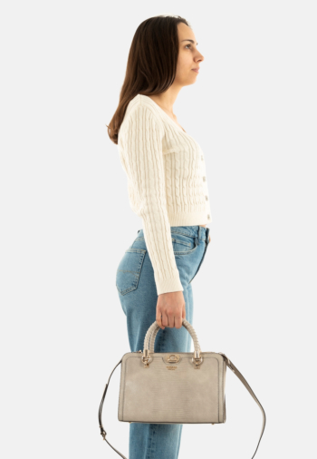 Sacs à main guess jeans orlina taupe