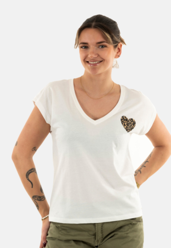 Tee shirt only nina cloud dancer heart