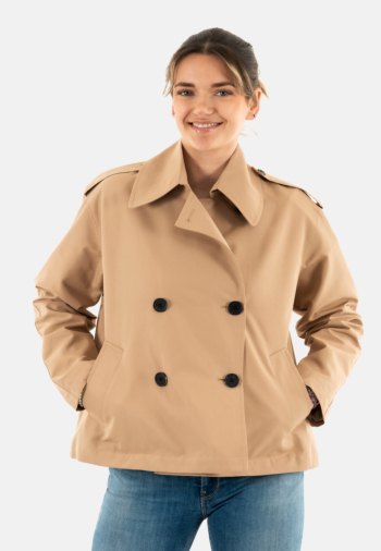 Blousons et vestes Le Temps Des Cerises lluvia 1225 wild beige