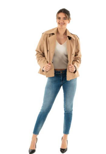 Blousons et vestes Le Temps Des Cerises lluvia 1225 wild beige