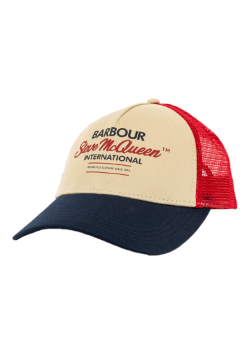 Casquettes barbour mha0478 ny15 navy/red/stone