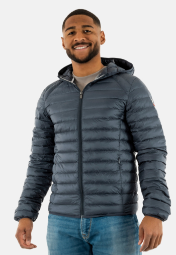 Blousons et vestes jott doudoune nico ml capuche 11k bluestone