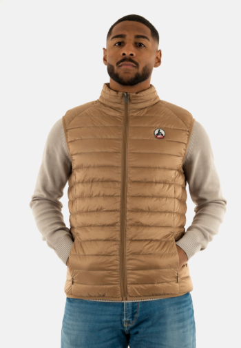 Gilets ss manche jott doudoune sans manche tom 80l tawny brown