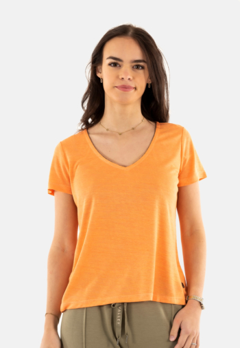 Tee shirt sun valley perel 5902 melon