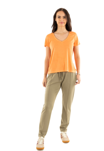 Tee shirt sun valley perel 5902 melon