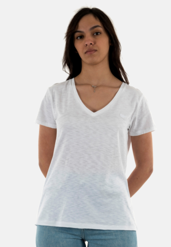 Tee shirt superdry studios slub emb vee 01c optic