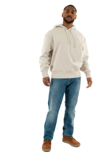 Sweat calvin klein jeans heavyweight ck embro pdh moonbeam