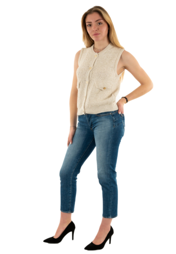 Gilets cardigans only celeste birch silver glitter