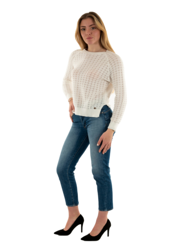 Pull leger la petite etoile miko 11 ecru