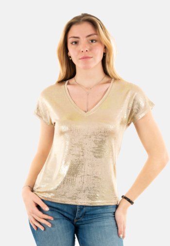 Tee shirt molly bracken la1270bdp beigedore