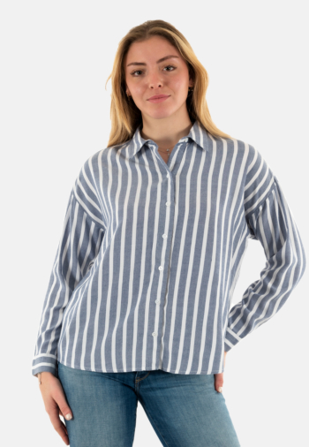 Chemisier la petite etoile clara 25 marine/ecru