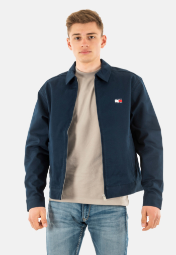Blousons et vestes tommy jeans reg cotton c1g dark night navy