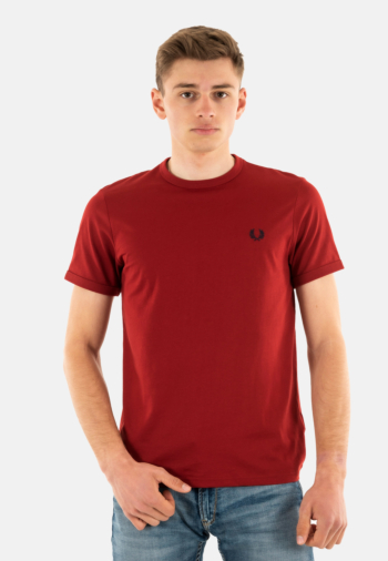 Tee shirt fred perry m3519 m02 burnt red