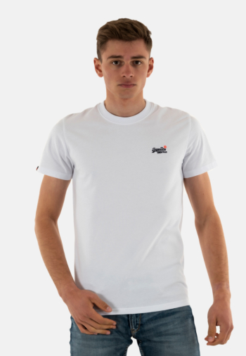 Tee shirt superdry essential contrast emb 01c optic