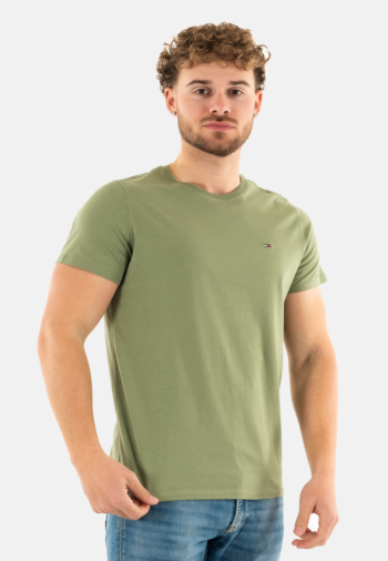 Tee shirt tommy jeans dm0dm04411 mr6 aruba green