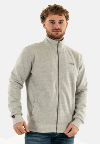 Sweat superdry essential logo track d6v varsity grey grindle