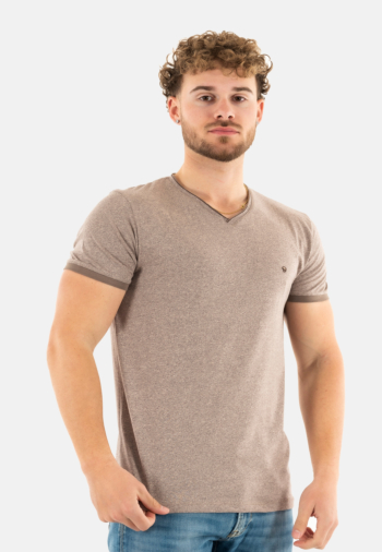 Tee shirt Benson & Cherry tadeg beige-rose