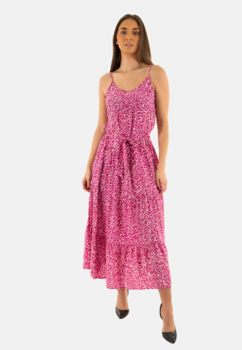 Robe Le Temps Des Cerises lisaka 5511 leo pink