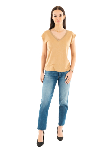 Tee shirt molly bracken t2019dp camel