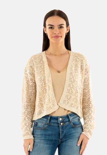 Gilets cardigans molly bracken la1501dp ecru