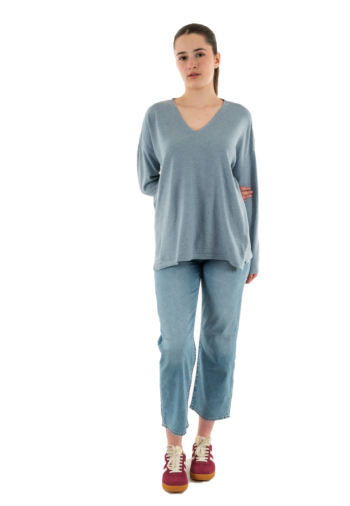 Pull leger only amalio windward blue melange