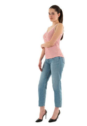 Debardeurs only devin cloud dancer high risk red